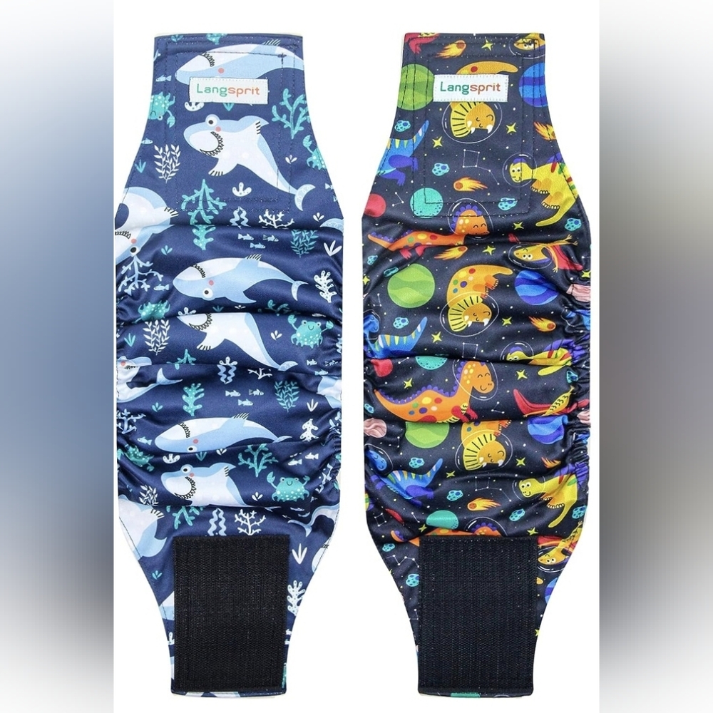 Male Belly Bands, Diapers Male(Pack of 2)